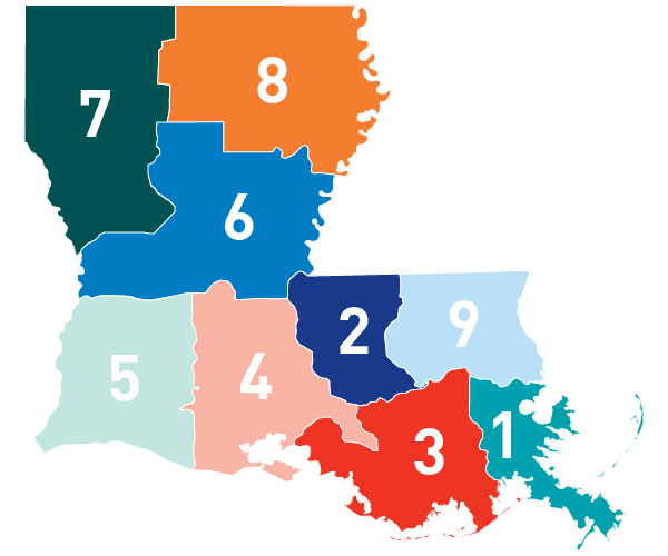 LERN-Regions Map